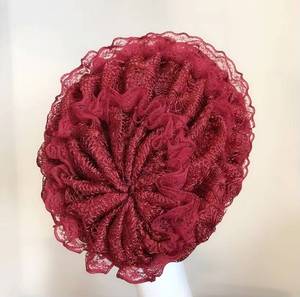 Vintage Beautiful Lace <b>Hat</b> <b>Wedding</b> Photo Elegant Lady Headwear Eco-friendly Breathable <b>for</b> All Seasons - Product Image 1