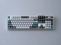 Clavier mécanique tri-mode rouge anodisé QK101 avec écran rétroéclairé RVB en aluminium CNC