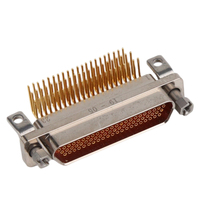 Connecteur J30J Série 25 Broches Micro-D à Angle Droit 90 Degrés Miniaturisé Rectangulaire en Alliage d'Aluminium de Qualité Aérospatiale Certifié CE