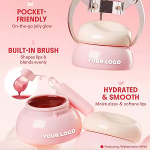 ลิปกลอส8สี<span class=keywords><strong>ราคา</strong></span>ถูก4สีลิปบาล์มลิปกลอสฉลากส่วนตัวเครื่องสำอางลิปกลอสแยมผลไม้ - Product Image 5