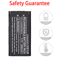 Batterie de remplacement rechargeable pour NDSi, 3.7V 2000mAh, batterie lithium-ion pour Nintendo Dsis NDSis
