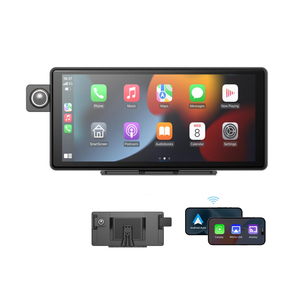 10.36 pollici macchina fotografica a tre vie Wireless Carplay Android <span class=keywords><strong>Auto</strong></span> schermo 4K anteriore 1080P fotocamera posteriore per <span class=keywords><strong>Bluetooth</strong></span> Audio <span class=keywords><strong>Auto</strong></span> scatola nera - Product Image 1