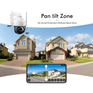 Eseecloud PTZ Überwachungskamera drahtlos <span class=keywords><strong>Motion</strong></span> Network wiederaufladbare Batterie PIR Solar kabellose Sim-Karte 4G LTE PTZ Kamara - Product Image 4