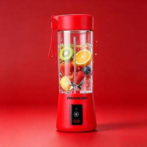 Licuadora Portátil de Alta Resistencia para Smoothies, Batería USB de 2000mAh, Licuadora de 400ml Libre de BPA, Bajo Ruido, a Prueba de Fugas, para Exteriores, Auto y Hogar - Product Image 1