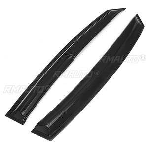 Deflectores de viento para ventanas laterales de coche, viseras para ventana, protección contra sol y lluvia, cubiertas para Kia Rio 4 Sedan 2017-2020 - Product Image 4