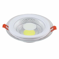Lampu Panel LED SMD 5W-40W Darurat Sensor Gerak PIR Downlight 12V 24V DC