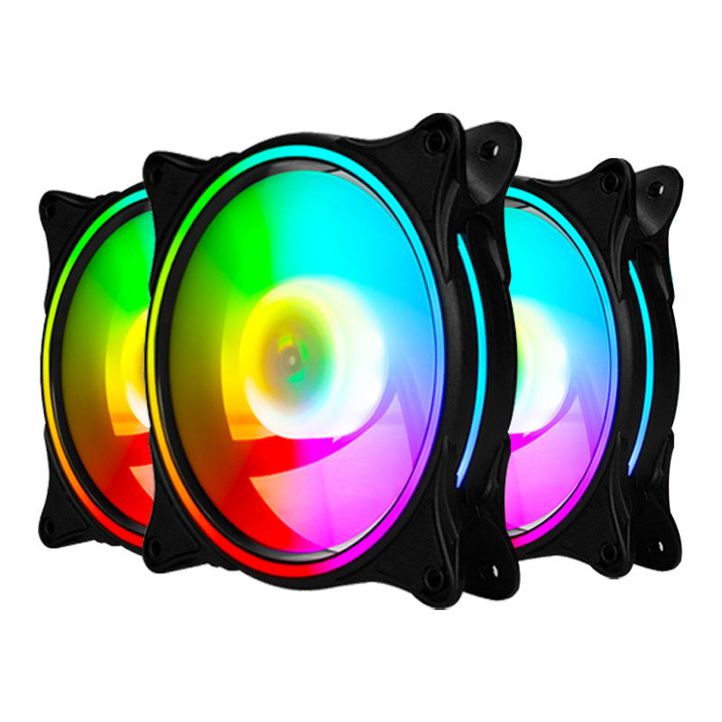 ORANGLES Lovingcool Factory Stock 120mm RGB PC Case Fans | Custom Silent ARGB Cooling with PWM Control, Hydraulic Bearing, 63 CFM High Airflow – Wholesale & OEM for Gaming Rigs (Qatar) - detailed closeup view - illustrating benefits - Image 3 of 6 | created for all | Shop Lovingcool Factory Stock 120mm RGB PC Case Fans | Custom Silent ARGB Cooling with PWM Control, Hydraulic Bearing, 63 CFM High Airflow – Wholesale & OEM for Gaming Rigs (Qatar) North Carolina | Free Shipping ORANGLES