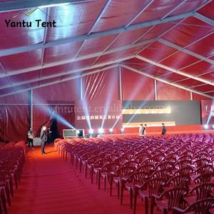 Tente d'événement de 30 m de largeur, élégante, en bâche PVC rouge, cadre en aluminium, imperméable, <span class=keywords><strong>pour</strong></span> mariage, exposition, <span class=keywords><strong>location</strong></span> commerciale en extérieur - Product Image 4