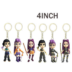 Vente chaude, figurines d'<span class=keywords><strong>action</strong></span> sportives en PVC de dessin animé, 6 pièces/boîte, K pour les chasseurs de démons, boîte aveugle, figurines de collection miniatures pour filles, Noël - Product Image 4