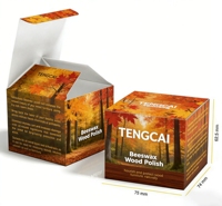 Boîte à cosmétiques en carton blanc écologique pliable avec logo personnalisé, en carton recyclé, pour savon, boîte mystère