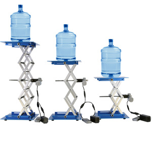 Plataforma Elevadora Eléctrica Tipo Tijera Xingjiu Instruments 24V, Soporte de Elevación Móvil para Laboratorio con Soporte para Botella de Agua - Product Image 1