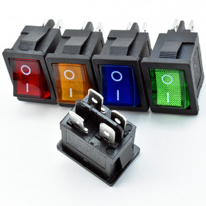 I/o מתג קטן 15 x21 מ "מ הוביל מתג אור נדנדה 4-פין 12v-24v-110v-220v <span class=keywords><strong>dc</strong></span> תאורה Kcd1-104/201n 6-10 a 250 v - Product Image 4