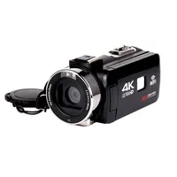 Camcorders de Vídeo Digital Câmera 4K 48MP Wi-fi YouTube Camcorder Visão Noturna Câmera de Blogs com 8GB GB 32 16GB Cartão de MEMÓRIA SD