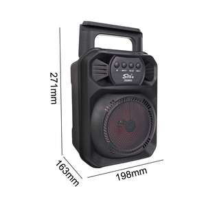 SING-E zqs603 OEM Ngân Sách hỗ trợ 6.5 "karaoke Loa BT 5.0 Mic/USB/TF/FM nhỏ gọn mạnh mẽ cho nhà hát ngoài trời thu thậ<span class=keywords><strong>p</strong></span> - Product Image 3