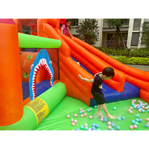 Castillo Inflable Happy a Precio Económico, Tobogán Acuático Pequeño para Niños, Parque Acuático NB-93022, Castillo Inflable Happy - Product Image 2