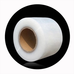 Nueva Película Estirable de Material Prima 100% LLDPE PE, Rollo de Plástico Suave para Envolver Palés, Embalaje de 50 cm de Ancho y 300 m de Largo, Resistente a la Humedad - Product Image 3