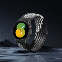 Bracelet tressé en nylon de 20 mm et 22 mm pour Samsung Galaxy Watch 6, 5, 4, Active 2, Gear S3, Band 6 Classic 43 mm, 47 mm, Smartwatch