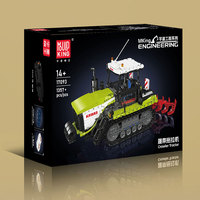MOULD KING 17093 Kits de construction technique Tracteur motorisé sur chenilles Jouets pour enfants Camion Briques