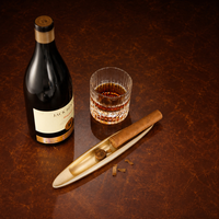 Cendrier a cigares minimaliste en ceramique, repose-cigare unique en forme de bateau, cendrier navette portable