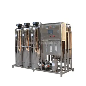Low Energy Consumption 500L/H EDI Reverse Osmosis Pure Water Treatment Continuous Demineralization Equipment For Ultrapure Water