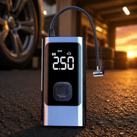 Car Portable Wireless Electric Air Pump High-pressure ABS Material 12V Fast Charging Tire Inflator