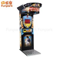 Machine de boxe d'arcade électronique à monnayeur avec tickets de récompense pour jeux d'amusement, à vendre