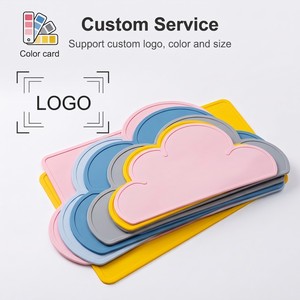 Scald Proof Eco Friendly <b>Silicone</b> Place Mat Kitchen Mat Table Mat for Baby Toddlers Home Kitchen Dining Table - Product Image 1