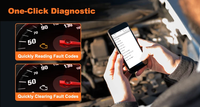Humzor NL500 Herramienta de Diagnóstico OBD2 para Coche, Aplicación de Reinicio Immo, Gestión de Reparaciones, Programación de Llaves, Actualización de Humzor NL400