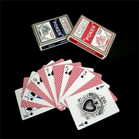 Kartu Permainan Poker Texas Hold'em Kustom yang Penuh Suasana Koboi Barat.