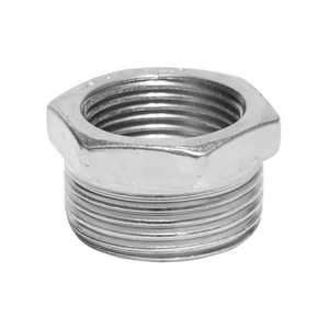 Raccordo di Riduzione Esagonale in Acciaio MF 1 1/2 X 3/4 Pollici - Product Image 1