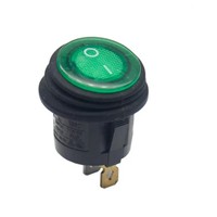 Interrupteurs à bascule étanches 12V 3 broches 10A ON-OFF pour voiture et bateau