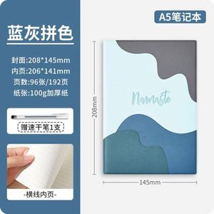 สมุดบันทึกประจำวันพร้อมโลโก้เย็บ B5 A5หนัง PU สำหรับวางแผนตัดเย็บ2025ออกแบบได้ตามต้องการ - Product Image 5