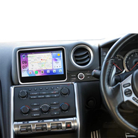 Multimédia Android pour Nissan GTR GT-R R35 2008-2016 Autoradio Navigation DVD GPS Climatisation Écran Sans Fil CarPlay 4G