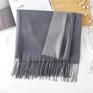 Drop Shipping Frauen Winter Warm Long Solid Color Kaschmir Schal Schal - Product Image 4