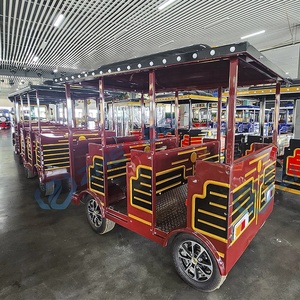 <b>Outdoor</b> Adult Sightseeing Passenger Fuel <b>Train</b>/Attraction Amusement Park Trackless <b>Train</b> Customization - Product Image 5