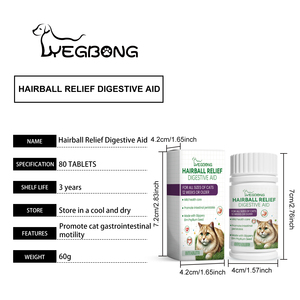 पालतू जानवरों की देखभाल विशेष रूप से बिल्लियों और कुत्तों के लिए आहार फाइबर स्लाइस में समृद्ध पोषक तत्वों को अवशोषित करने के लिए विशेष रूप से डिज़ाइन किया गया है - Product Image 1