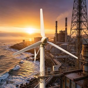 Éolienne 20 kW pour l'électrification rurale des villages, démarrage à 2,5 m/s, rotor de 9,5 m, 3 <span class=keywords><strong>pales</strong></span> en PRV, 220 V/380 V, PMSM, IP54, 20 ans de garantie - Product Image 5