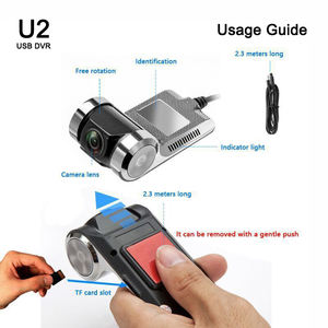 Cámara para Coche DVR con Asistente de Conducción ADAS, Visión Nocturna Superior, Lente Única de Gran Angular de 120 Grados, FHD de 720P, la Más Rentable, Control por Aplicación - Product Image 5