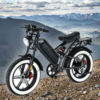 2025 entrepôt expédition 24 heures 750W gros pneu vélo cargo électrique cadre en acier 45KM gamme 750W vélo de montagne électrique de ville