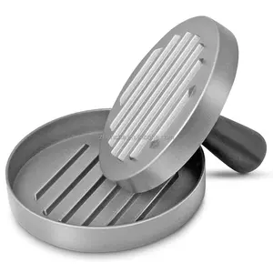 Restaurant Aluminum Alloy Hamburger Shaper With Heat Resistant Handle