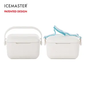 IceMaster Patent tasarım çevre dostu plastik 6 12 21qt termal kutu soğutucu buz göğüs soğutucusu kamp balıkçılık avcılık için