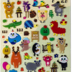 Adesivo de desenho animado 3d, adesivo fofo de espuma 3d - Product Image 1