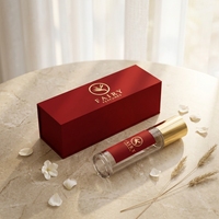 Flacon pulvérisateur de parfum rechargeable de poche en verre sérigraphié de 5/10/15 ml avec bouchon à vis et logo personnalisé