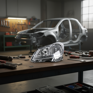 Nouveau phare halogène pour Mercedes-Benz Classe C W204 2011-2014 Côté gauche 12V Système d'éclairage automobile de remplacement - Product Image 2