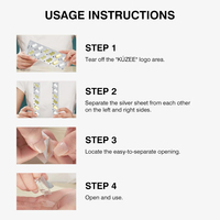 Ensemble de capsules de soins de la peau bio pures, acide hyaluronique, camomille, sans paraben, hydratant, lissant, réparateur, sérum crème