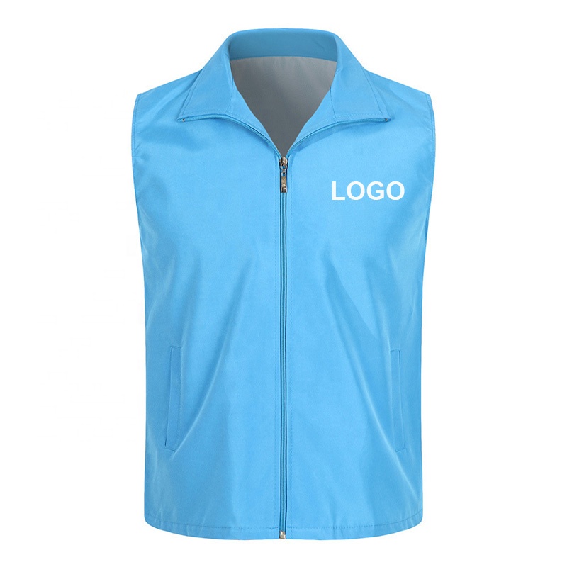 Volunteer vest work clothes custom men's vests