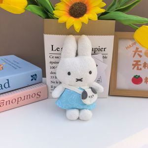 Peluche Miffyed Kawaii douce de 16 cm, porte-clés, animal en peluche, jouet en peluche de dessin animé pour machine à griffes, vente en gros en usine, personnalisable - Product Image 6