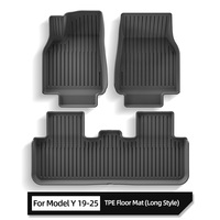 Décorations intérieures de voiture, accessoires de véhicule automobile, tapis de sol en TPE pour le nouveau modèle Y Juniper 2025, accessoires pour voiture modèle Y