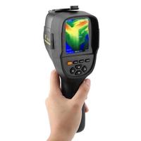 Cámara Termográfica Industrial HT-18+, Cámara de Inspección Infrarroja Portátil, Pantalla TFT de 3.2'', Imagen Térmica de 256x192, -4F 1022F