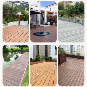 Tarima de WPC para Exteriores, Venta al por Mayor de Fábrica, Tarima de Madera Plástica Compuesta con Aspecto de Madera para Patio, Jardín y Terraza - Product Image 5